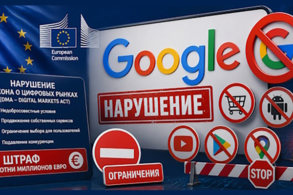 В Европе опять недовольны Google